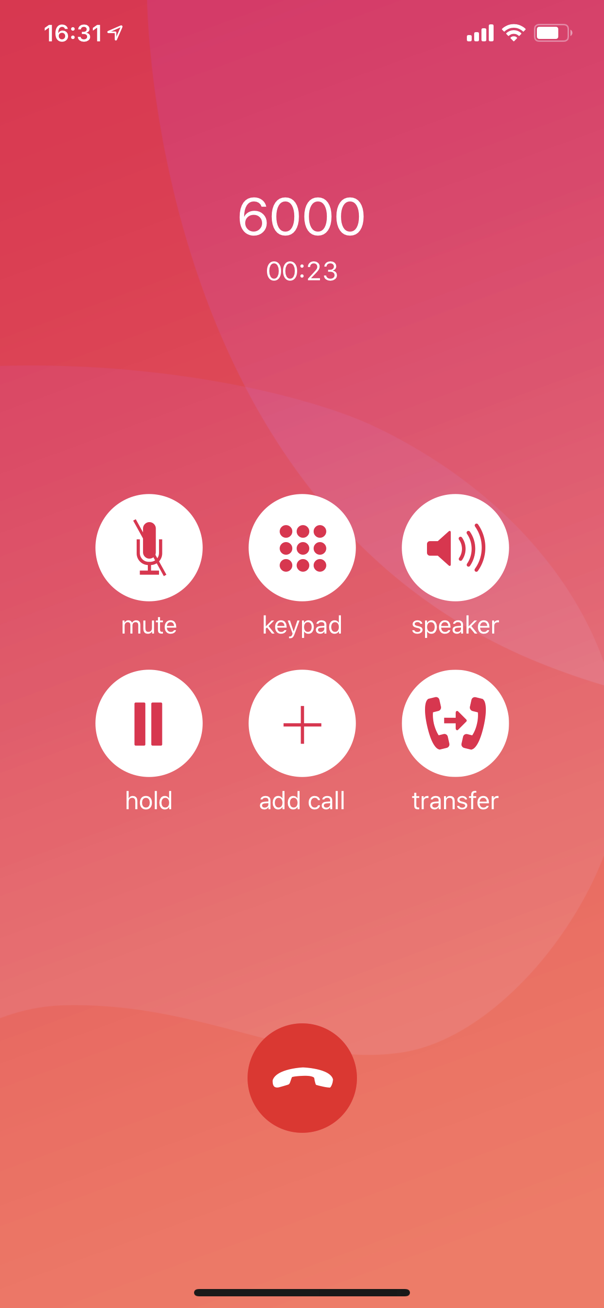 Voice calling app and phone system